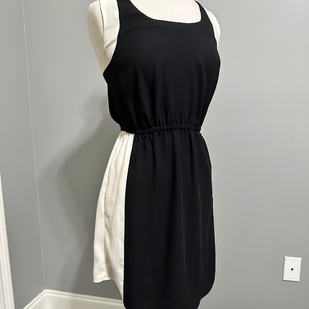 NWOT Banana Republic Black and white dress